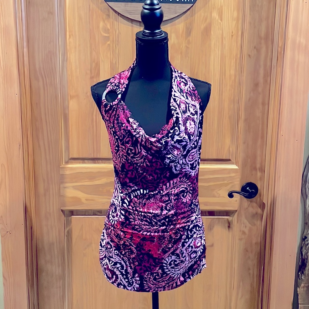 Dressy halter top
